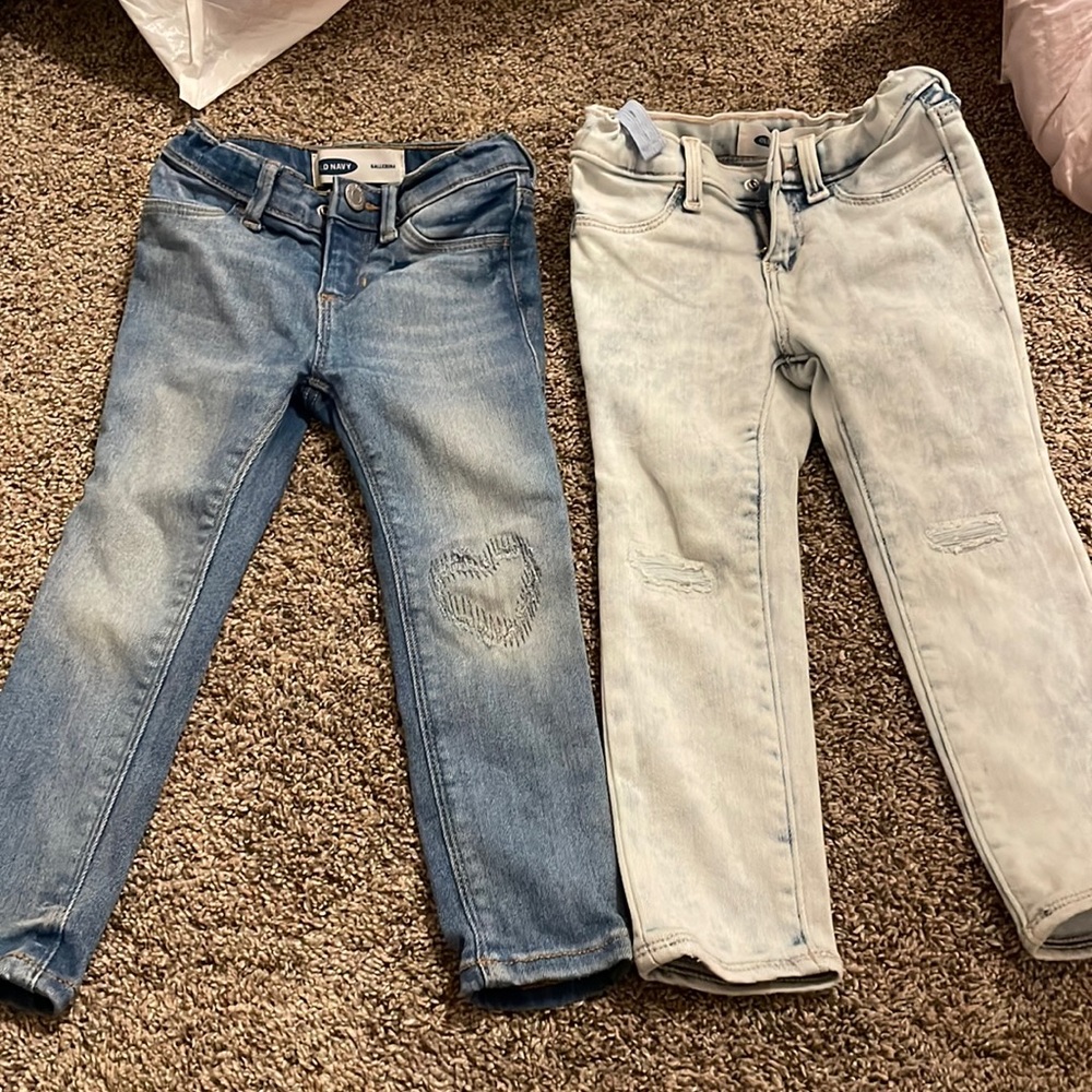 Old Navy skinny jeans 3T toddler girl